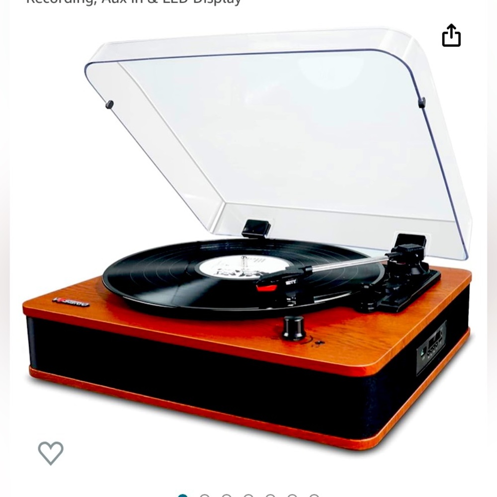 Turntable record player